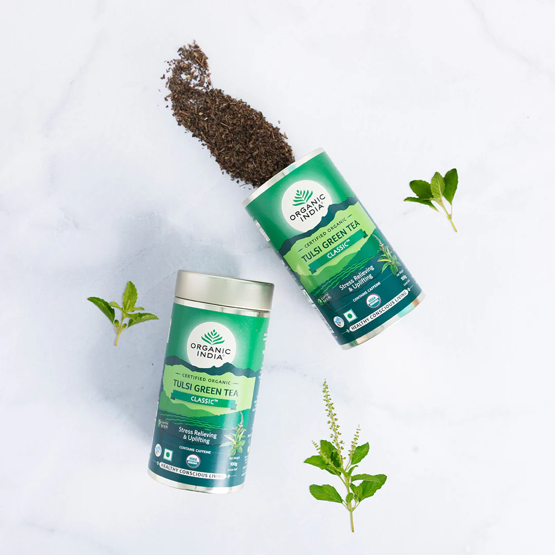 Combo Green Tea Classic 100g & Moringa Powder - Image 5