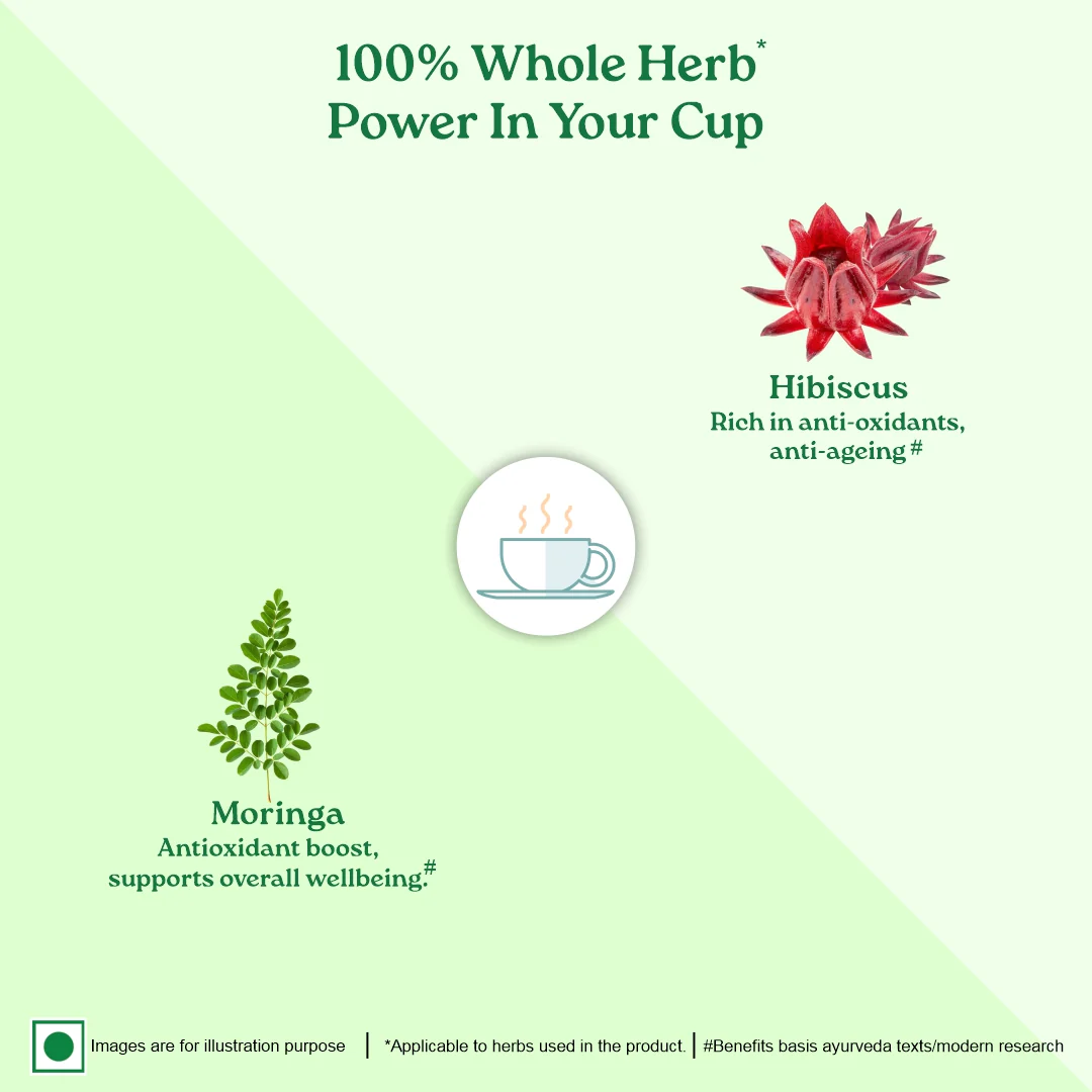 Moringa (Powder + Moringa Hibiscus Tea) Combo - Image 8