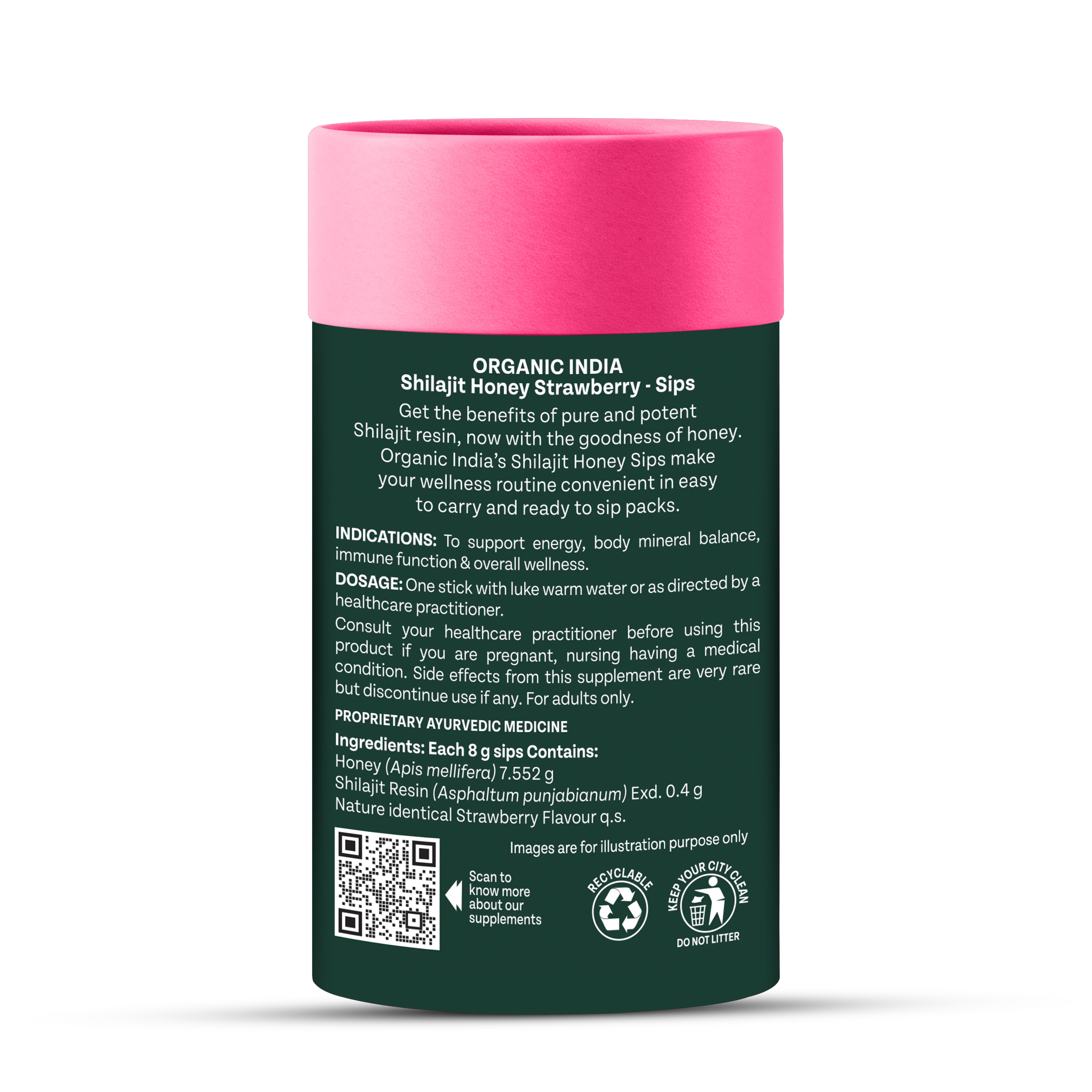 Shilajit Honey Sips - Strawberry - Image 4