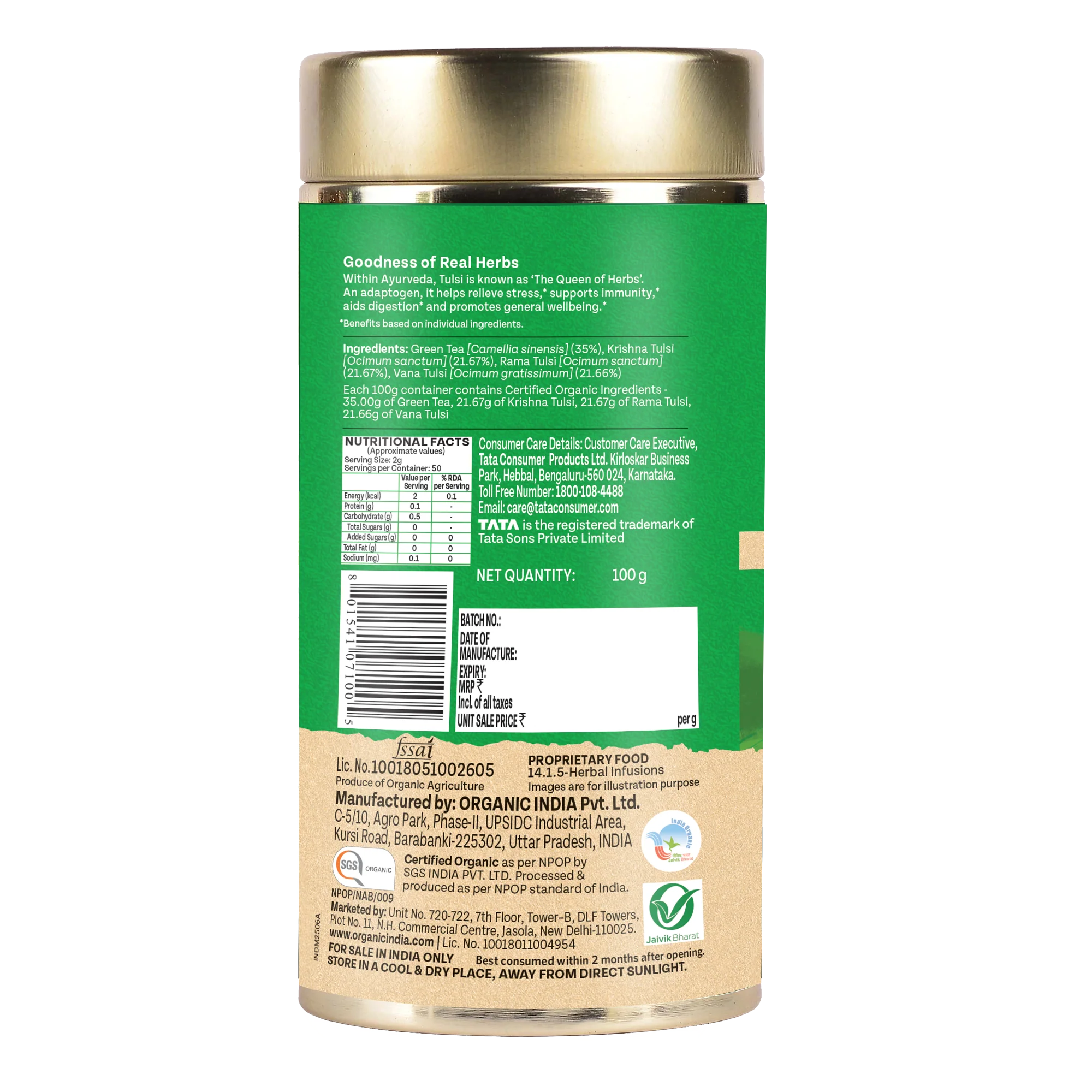 Tulsi Green Tea Classic - Image 10
