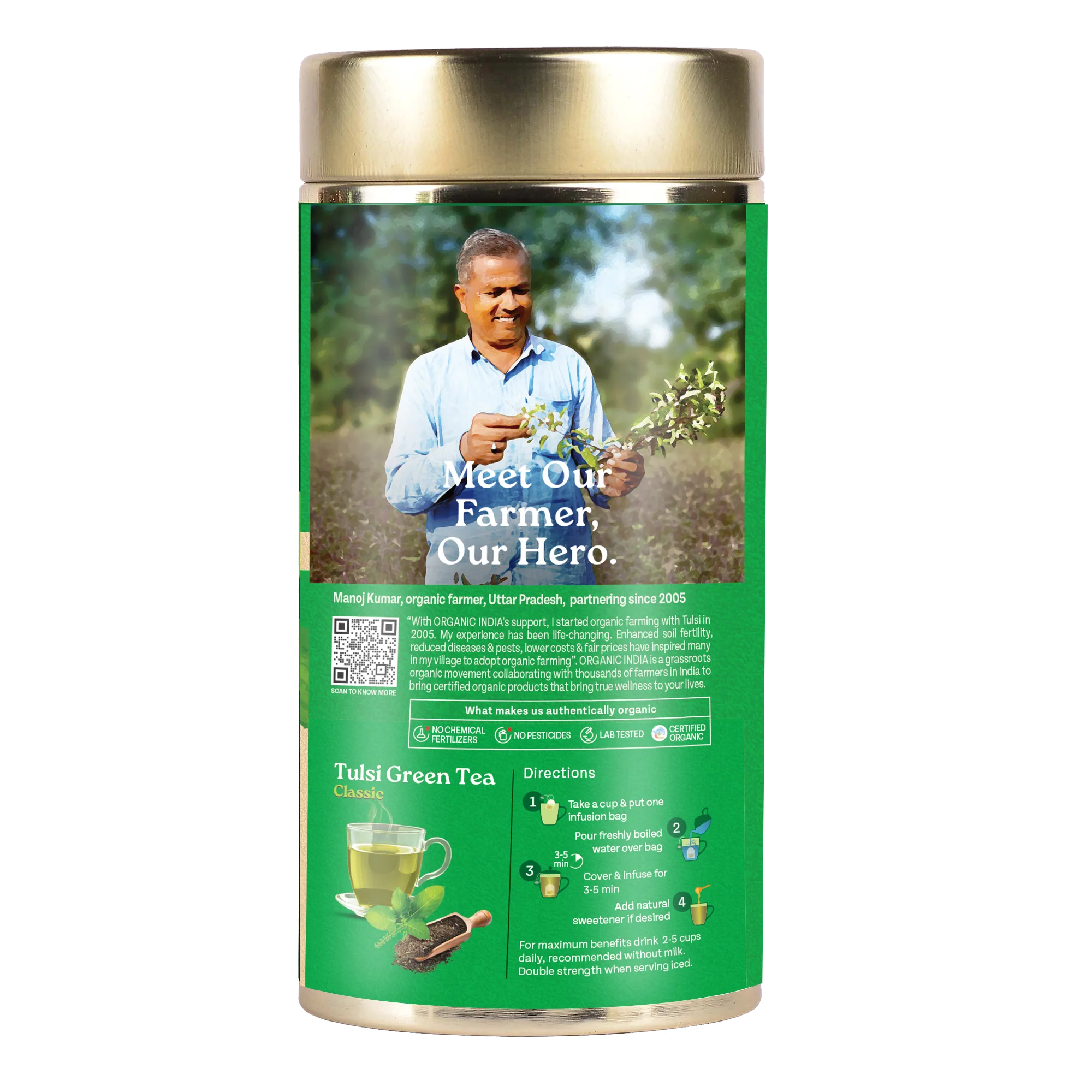Tulsi Green Tea Classic - Image 6