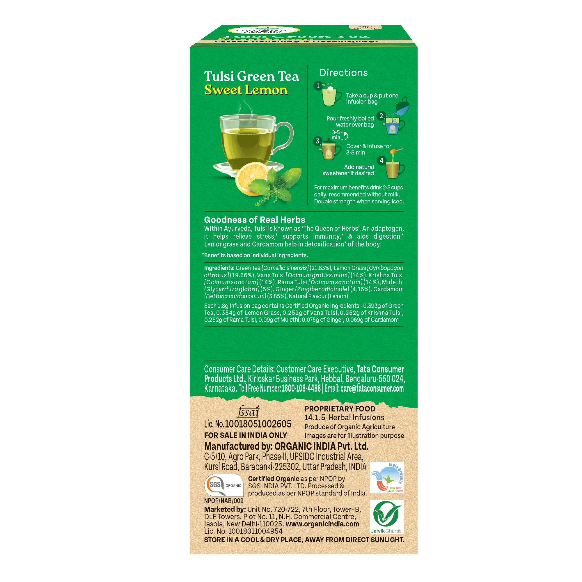Tulsi Sweet Lemon - Image 3